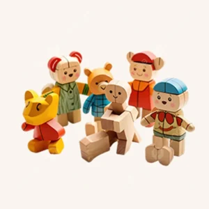 Wooden Figure Set