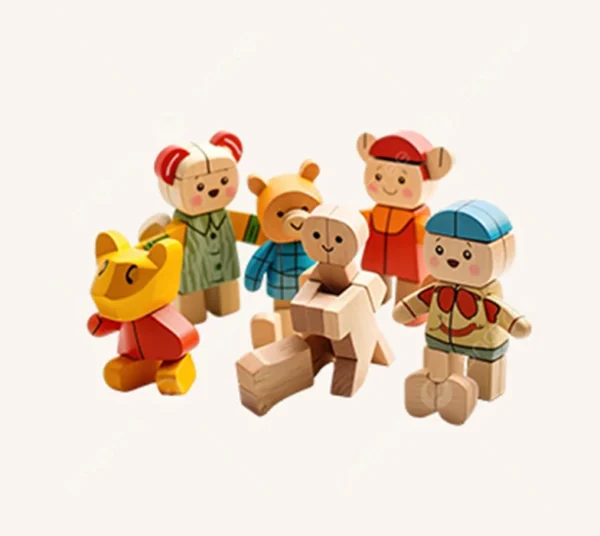 Wooden Figure Set