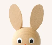 Cute Wooden Rabbit