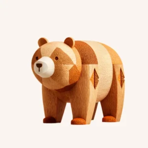 Woolen Brown Bear